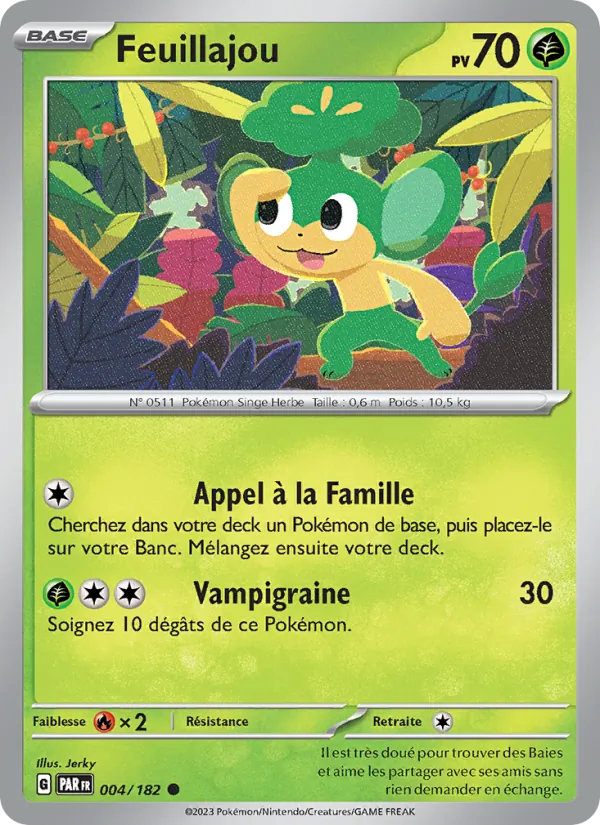 Carte Feuillajou 004/182 – Faille Paradoxe