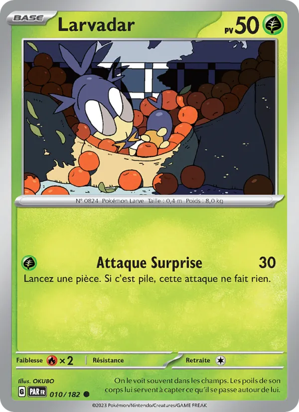 Carte Larvadar 010/182 – Faille Paradoxe