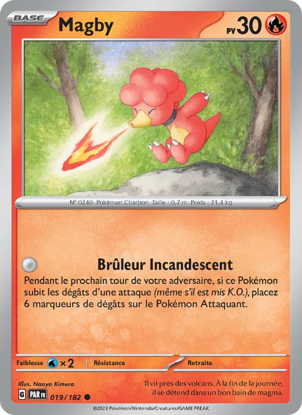 Carte Magby 019/182 – Faille Paradoxe
