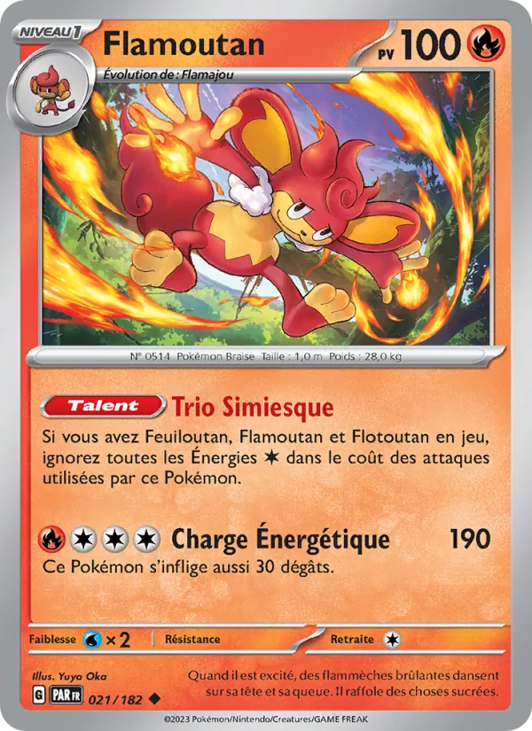 Carte Flamoutan 021/182 – Faille Paradoxe