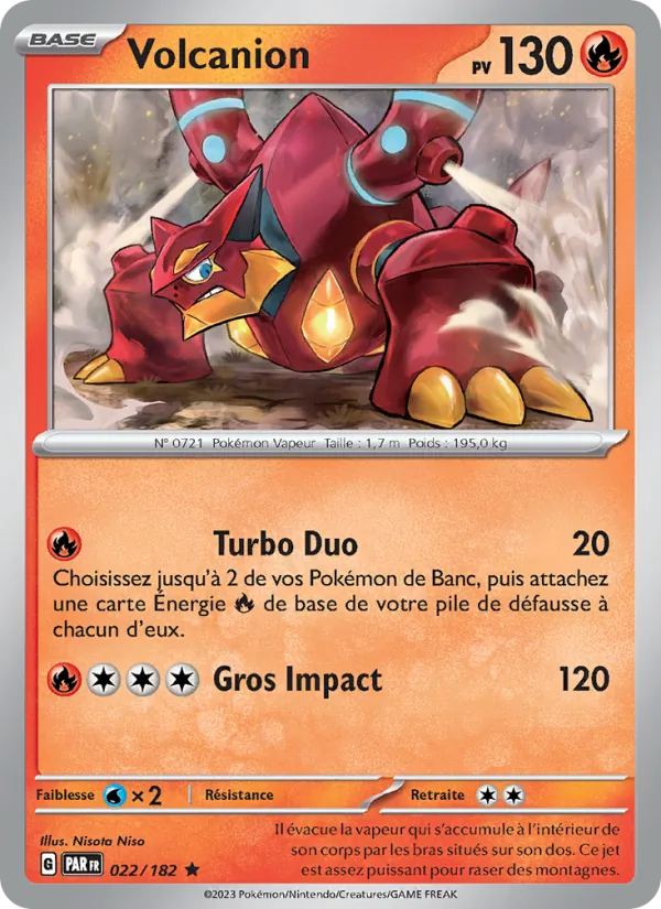 Carte Volcanion 022/182 – Faille Paradoxe