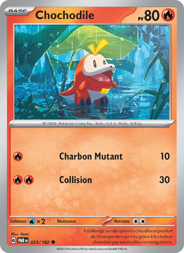 Carte Chochodile 023/182 – Faille Paradoxe
