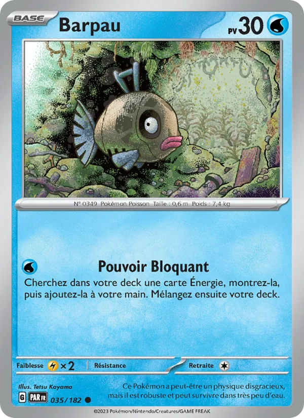 Carte Barpau 035/182 – Faille Paradoxe