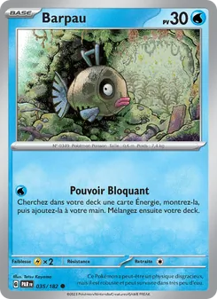 Carte Barpau 035/182 – Faille Paradoxe