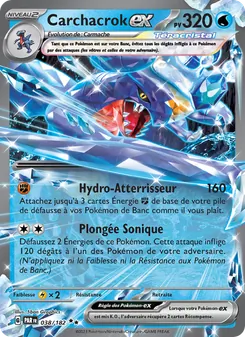 Carte Carchacrok-ex 038/182 – Faille Paradoxe