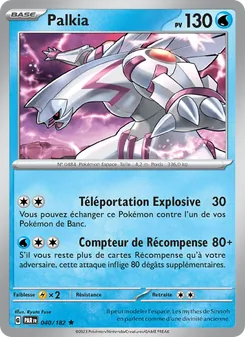 Carte Palkia 040/182 – Faille Paradoxe