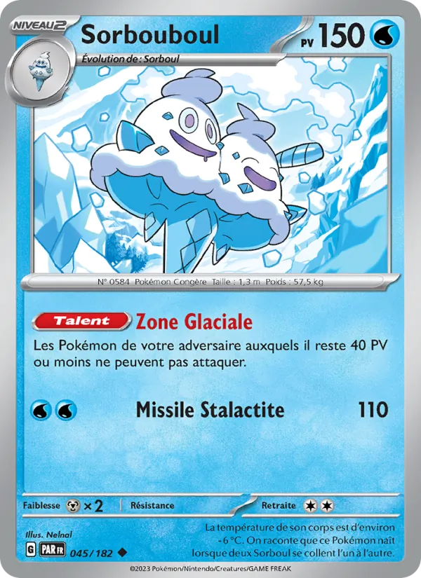 Carte Sorbouboul 045/182 – Faille Paradoxe
