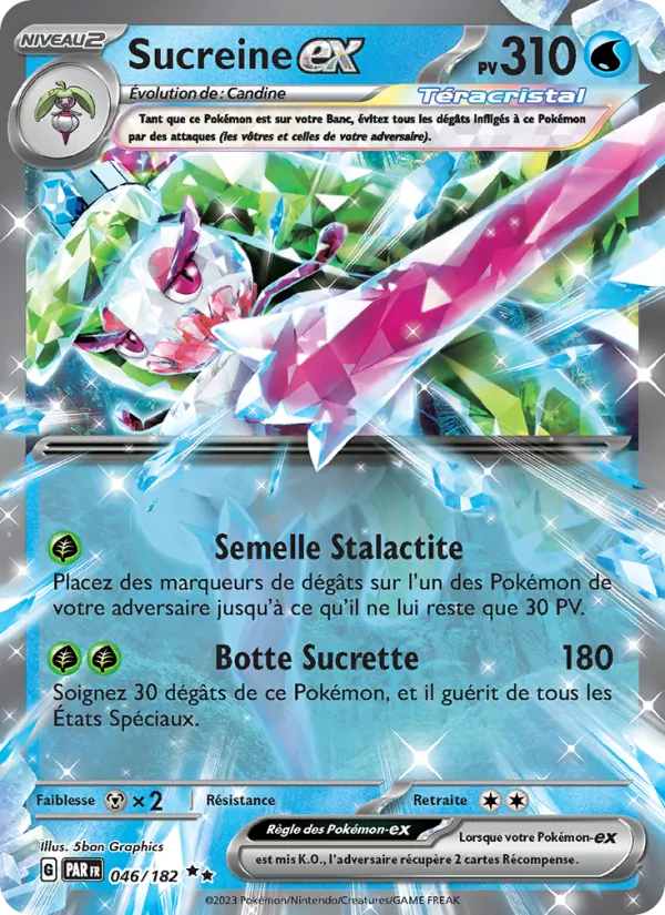 Carte Sucreine-ex 046/182 – Faille Paradoxe