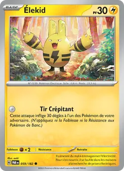 Carte Élekid 059/182 – Faille Paradoxe