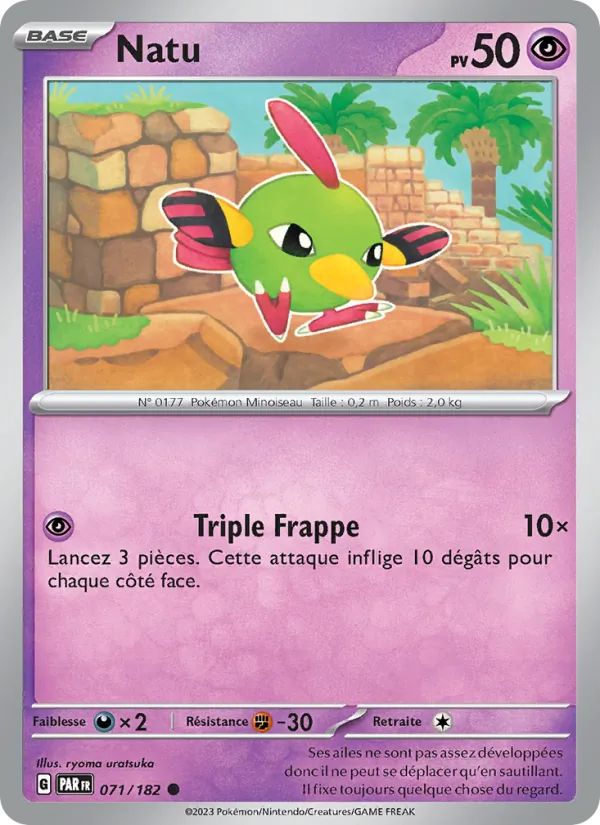 Carte Natu 071/182 – Faille Paradoxe