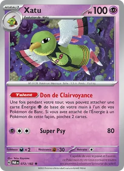 Carte Xatu 072/182 – Faille Paradoxe