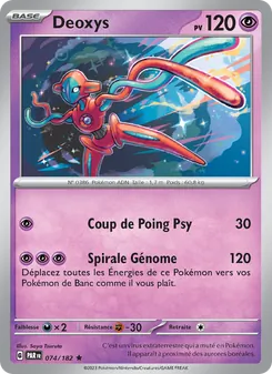 Carte Deoxys 074/182 – Faille Paradoxe