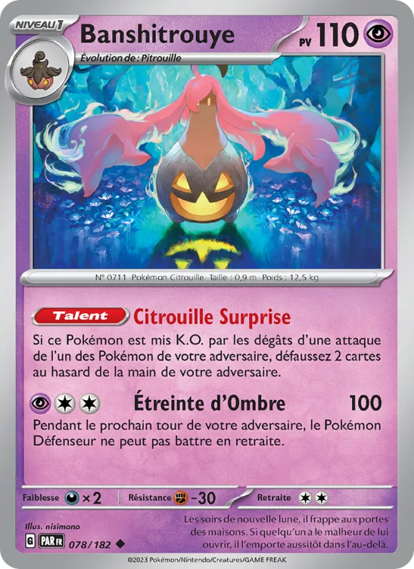 Carte Banshitrouye 078/182 – Faille Paradoxe