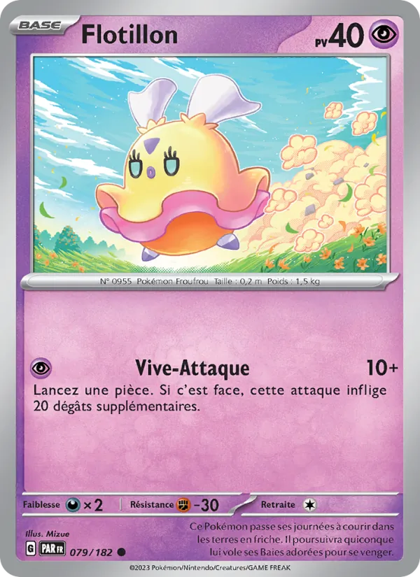 Carte Flotillon 079/182 – Faille Paradoxe