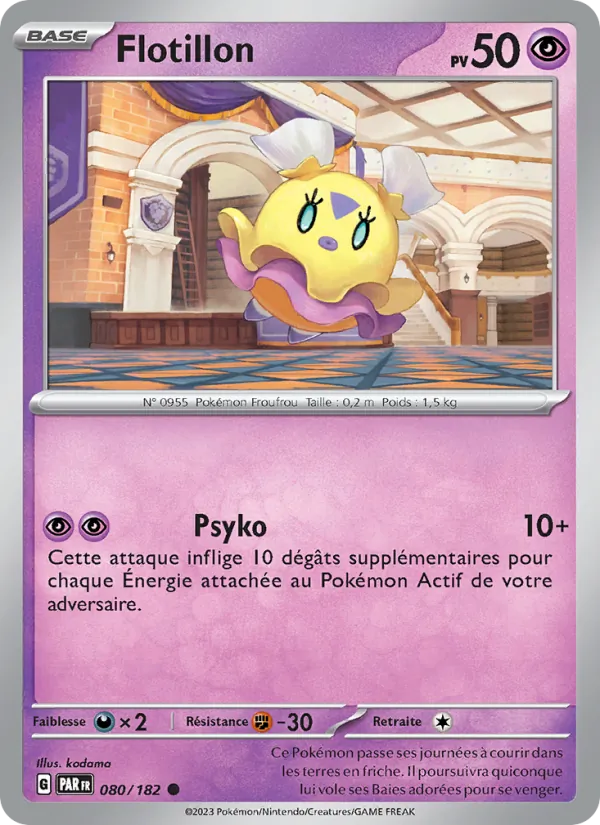 Carte Flotillon 080/182 – Faille Paradoxe