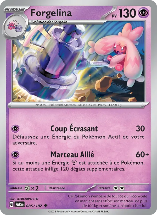 Carte Forgelina 085/182 – Faille Paradoxe