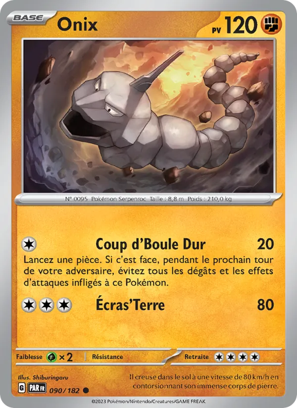 Carte Onix 090/182 – Faille Paradoxe