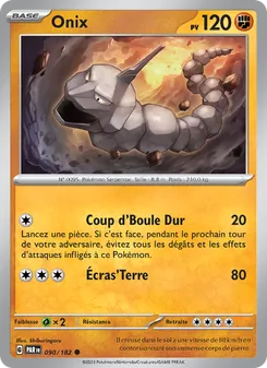 Carte Onix 090/182 – Faille Paradoxe