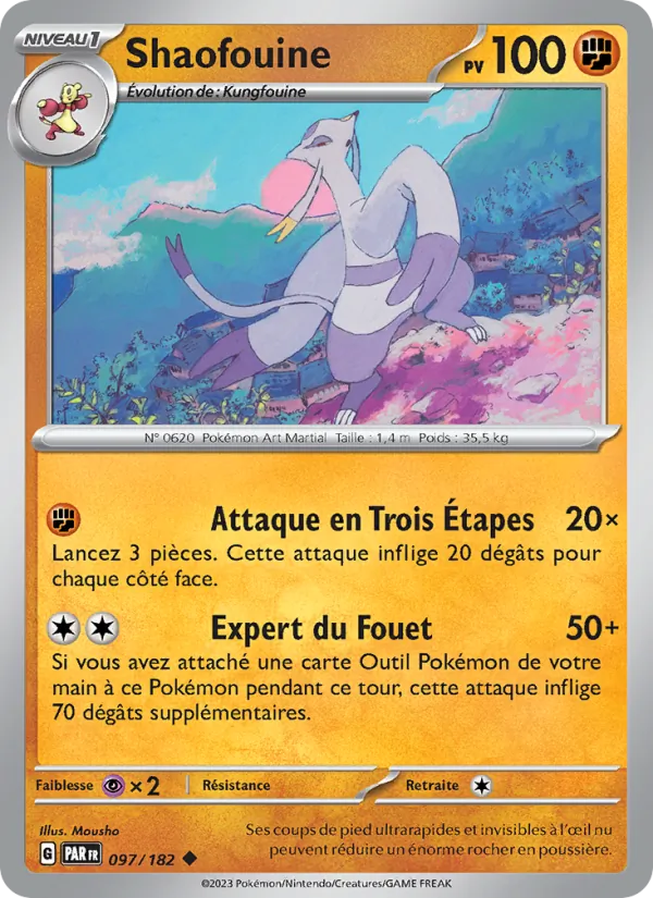 Carte Shaofouine 097/182 – Faille Paradoxe