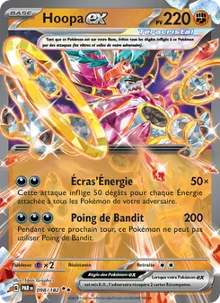 Carte Hoopa-ex 098/182 – Faille Paradoxe