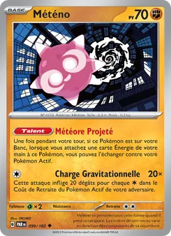 Carte Météno 099/182 – Faille Paradoxe