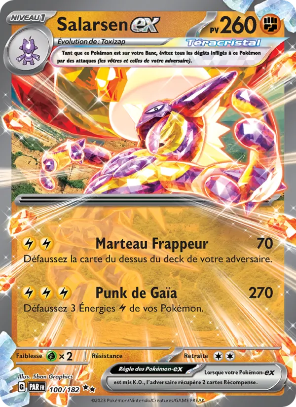 Carte Salarsen-ex 100/182 – Faille Paradoxe