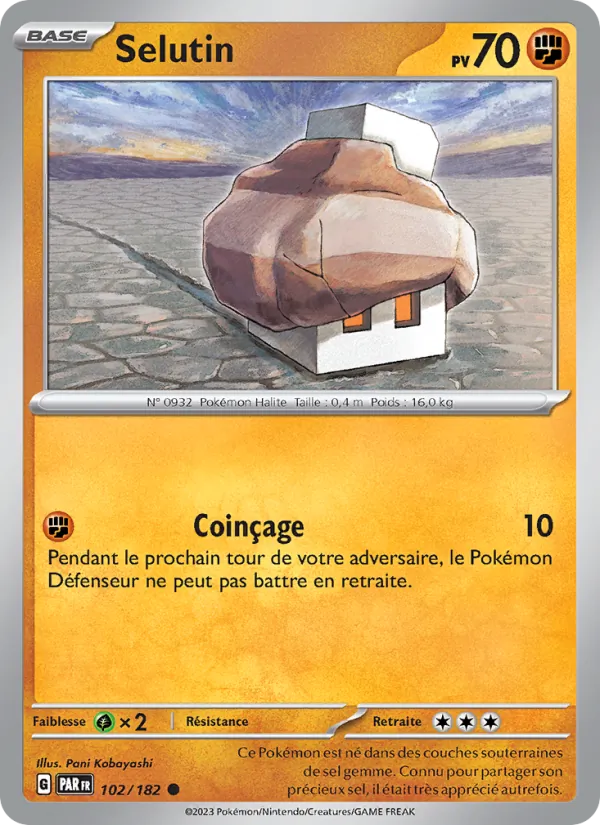 Carte Selutin 102/182 – Faille Paradoxe