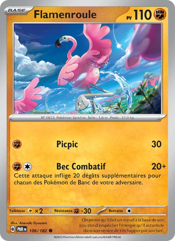 Carte Flamenroule 106/182 – Faille Paradoxe
