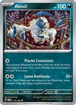 Carte Absol 113/182 – Faille Paradoxe
