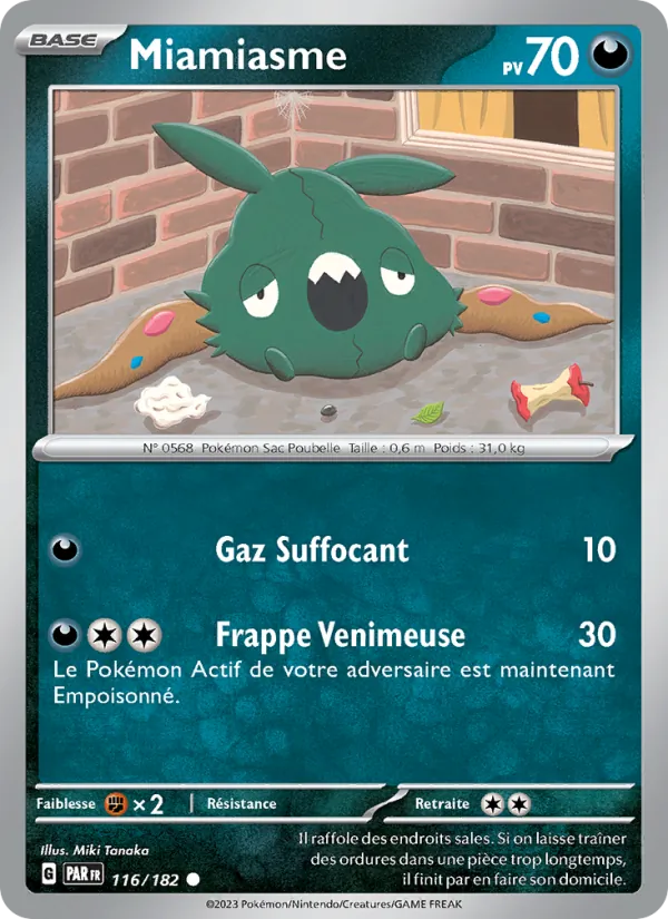 Carte Miamiasme 116/182 – Faille Paradoxe