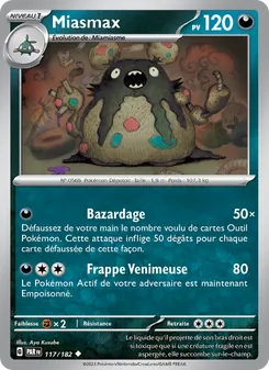 Carte Miasmax 117/182 – Faille Paradoxe