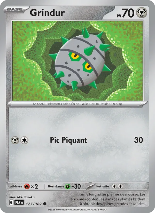 Carte Grindur 127/182 – Faille Paradoxe