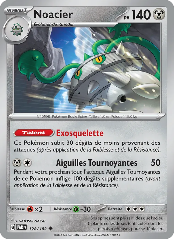Carte Noacier 128/182 – Faille Paradoxe