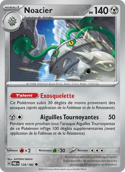 Carte Noacier 128/182 – Faille Paradoxe