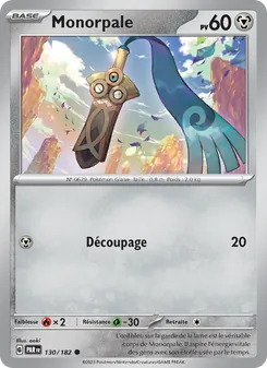 Carte Monorpale 130/182 – Faille Paradoxe