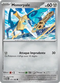 Carte Monorpale 131/182 – Faille Paradoxe