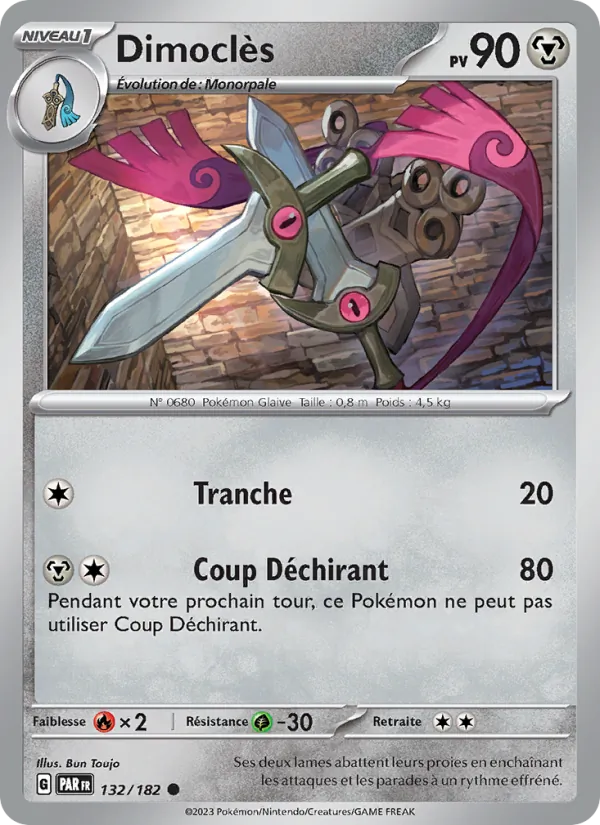 Carte Dimoclès 132/182 – Faille Paradoxe