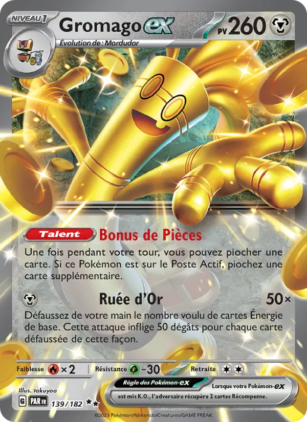 Carte Gromago-ex 139/182 – Faille Paradoxe