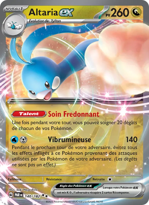 Carte Altaria-ex 140/182 – Faille Paradoxe