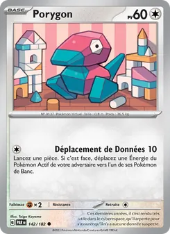 Carte Porygon 142/182 – Faille Paradoxe