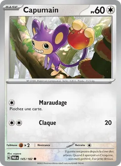 Carte Capumain 145/182 – Faille Paradoxe