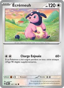 Carte Écrémeuh 147/182 – Faille Paradoxe