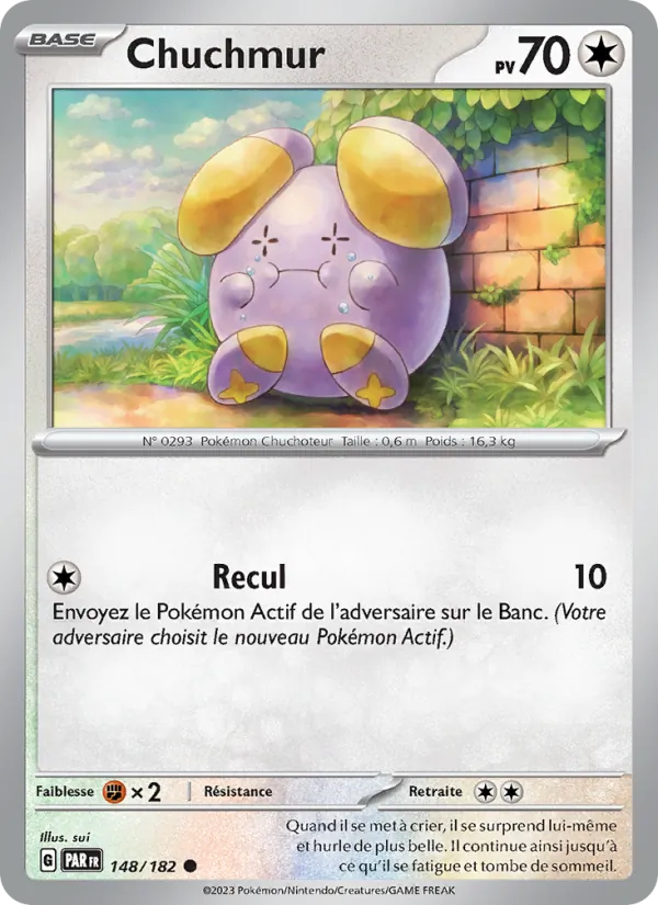 Carte Chuchmur 148/182 – Faille Paradoxe