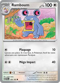 Carte Ramboum 149/182 – Faille Paradoxe