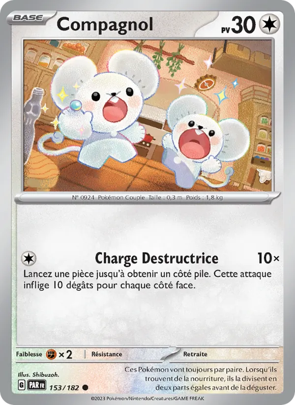 Carte Compagnol 153/182 – Faille Paradoxe