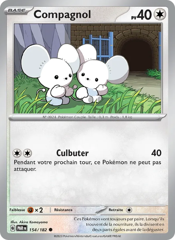 Carte Compagnol 154/182 – Faille Paradoxe