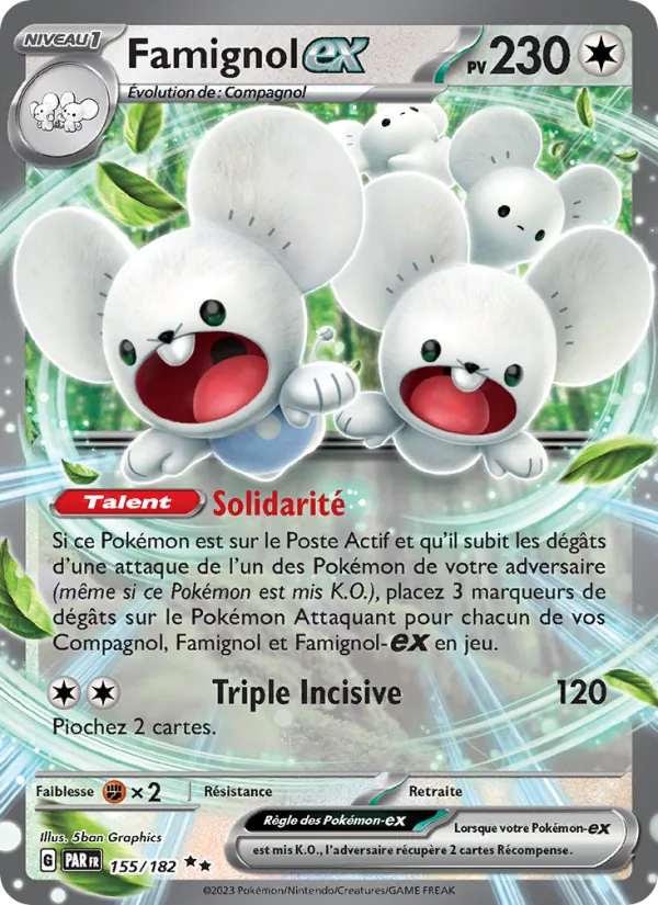 Carte Famignol-ex 155/182 – Faille Paradoxe