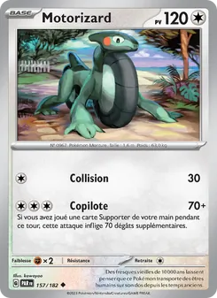 Carte Motorizard 157/182 – Faille Paradoxe
