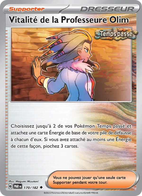 Carte Vitalité de la Professeure Olim 170/182 – Faille Paradoxe