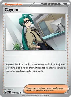Carte Cayenn 172/182 – Faille Paradoxe